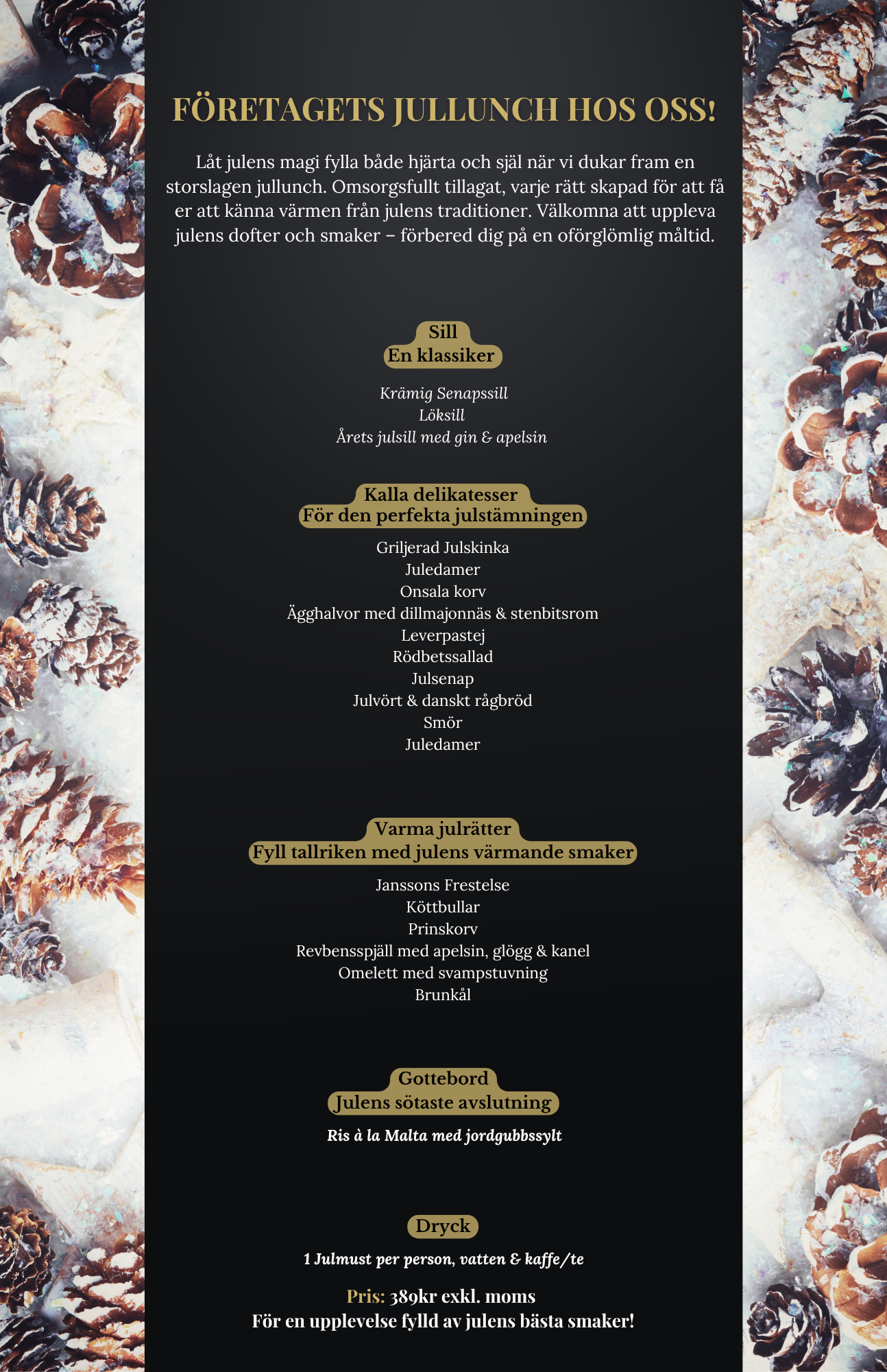 Fars dag, buffé, Skepparslövs Golfkro, 